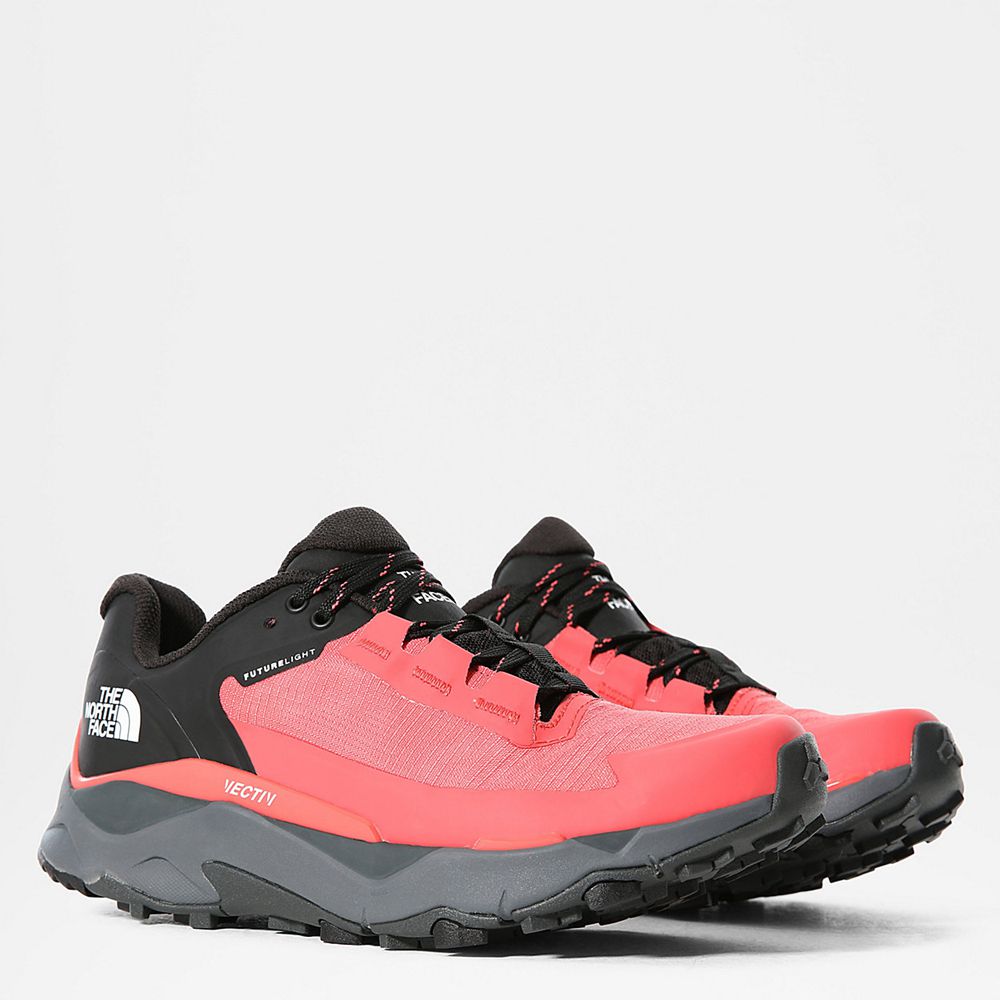 The North Face Hiking Shoes Womens Australia - The North Face Vectiv Exploris Futurelight™ Red / Bla